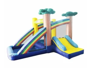 Rainbow Inflatable Jumping Castle
