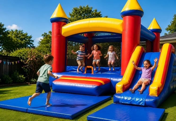 What Safety Mats Are Essential for a Jumping Castle Setup in Brisbane?